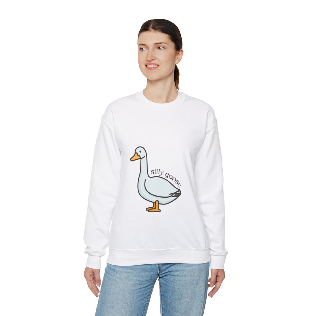 Silly Goose Heavy Blend™ Crewneck Sweatshirt