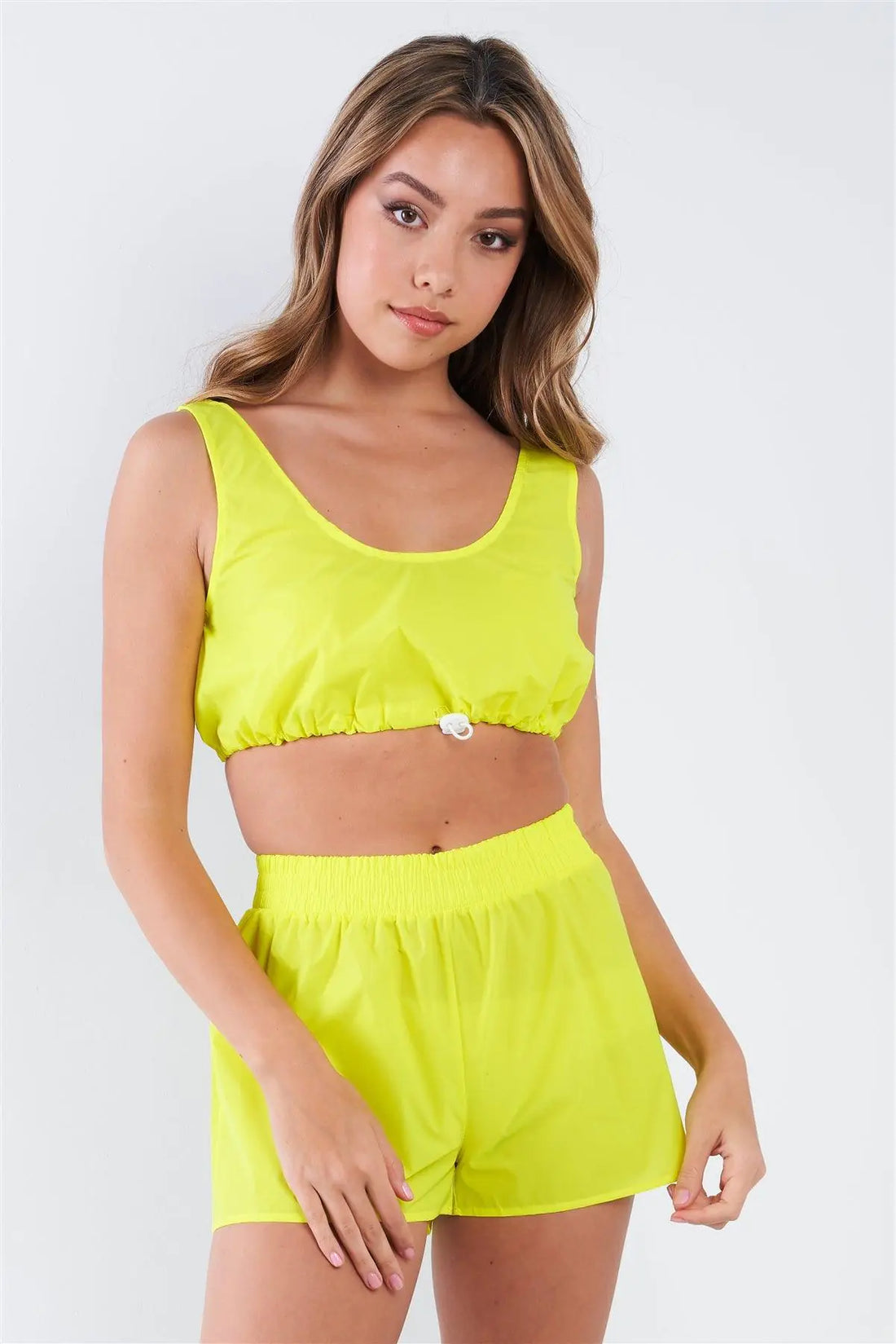 Neon tank and boxer short